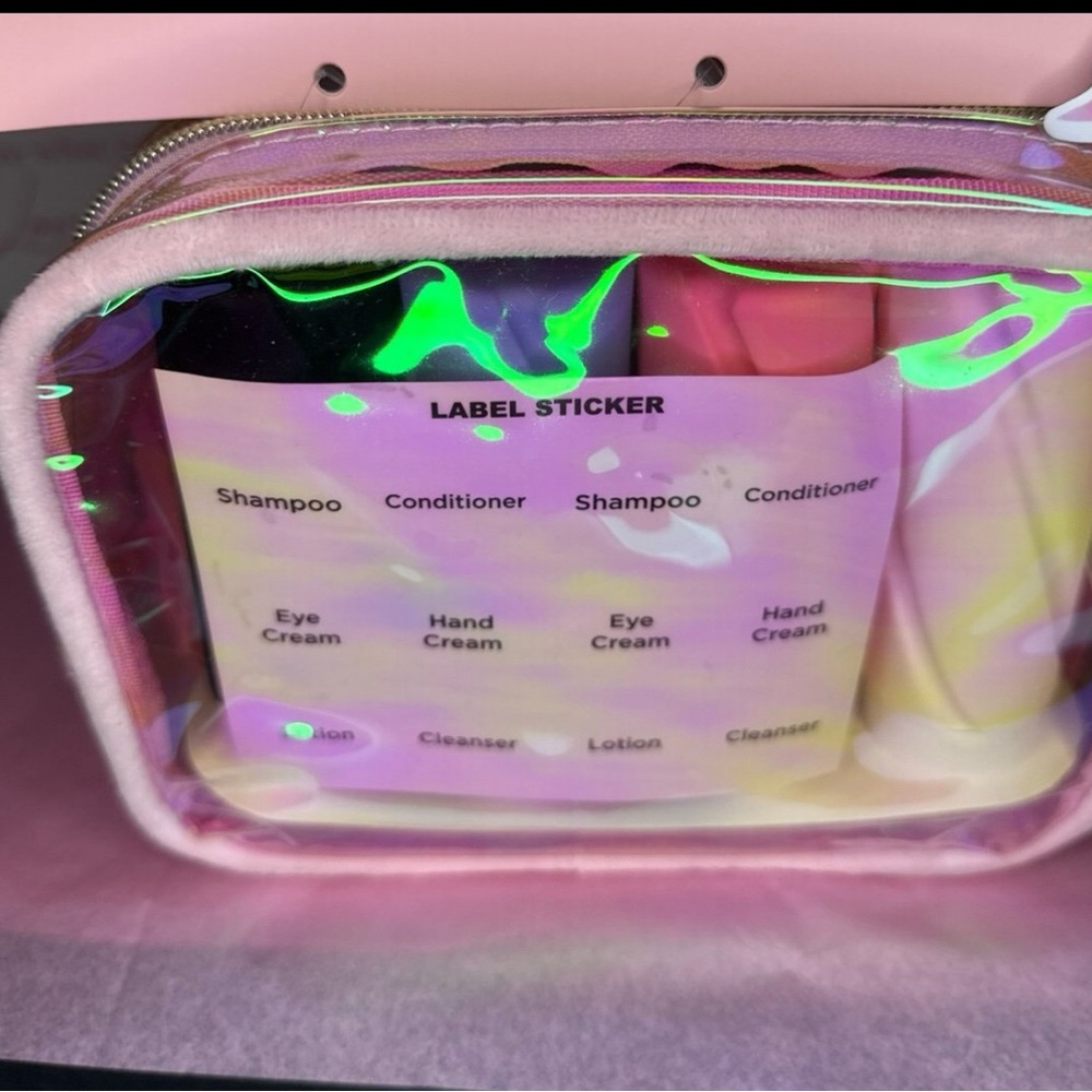 Juicy Couture Travel Bottles and Cosmetic Bag set - Picture 5 of 6